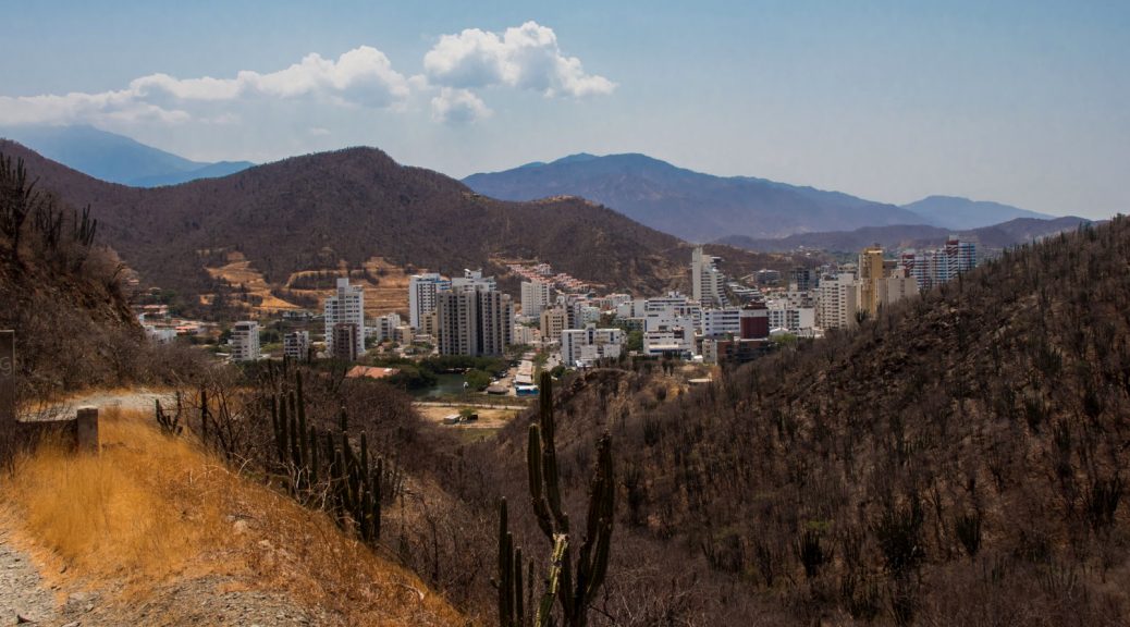 Góry w Santa Marta w Kolumbii